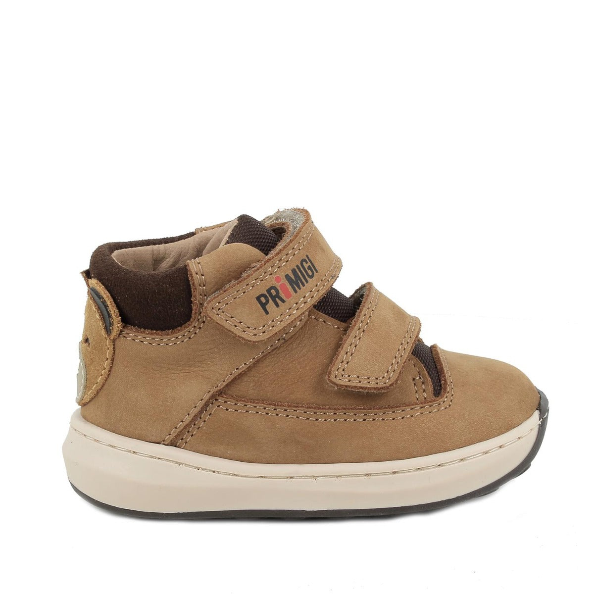 Primigi pantofi baieti 18-25 Nabuk Canyon Camel cu ursulet