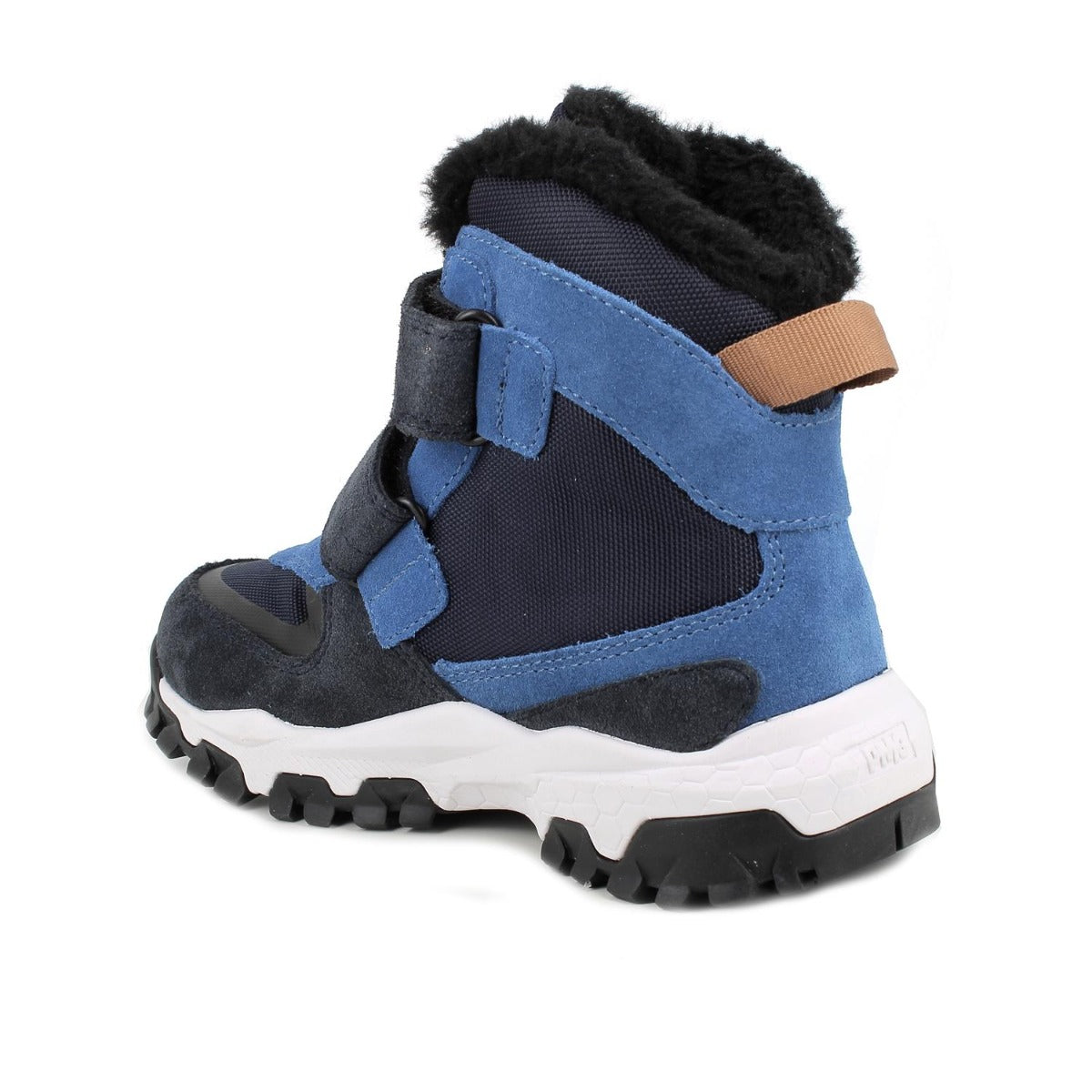 Primigi pantofi baieti captusiti GORE-TEX 31-35 Suede/Tecnic Navy-Royal