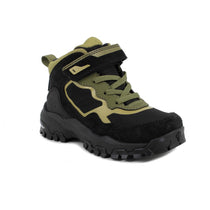 Primigi pantofi baieti captusiti GORE-TEX 31-35 Suede/Tecnic Nerro e Verde