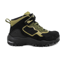 Primigi pantofi baieti captusiti GORE-TEX 28-30 Suede/Tecnic Nerro e Verde