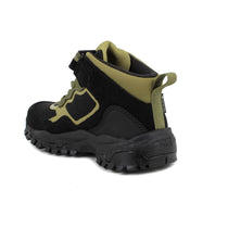 Primigi pantofi baieti captusiti GORE-TEX 28-30 Suede/Tecnic Nerro e Verde