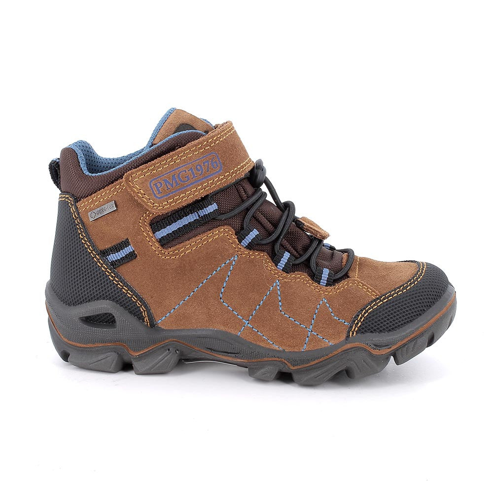 Primigi pantofi baieti cu siret elastic GORE-TEX 26-30 Scam Gomm Cuoio/Nero Imagine secundară a produsului