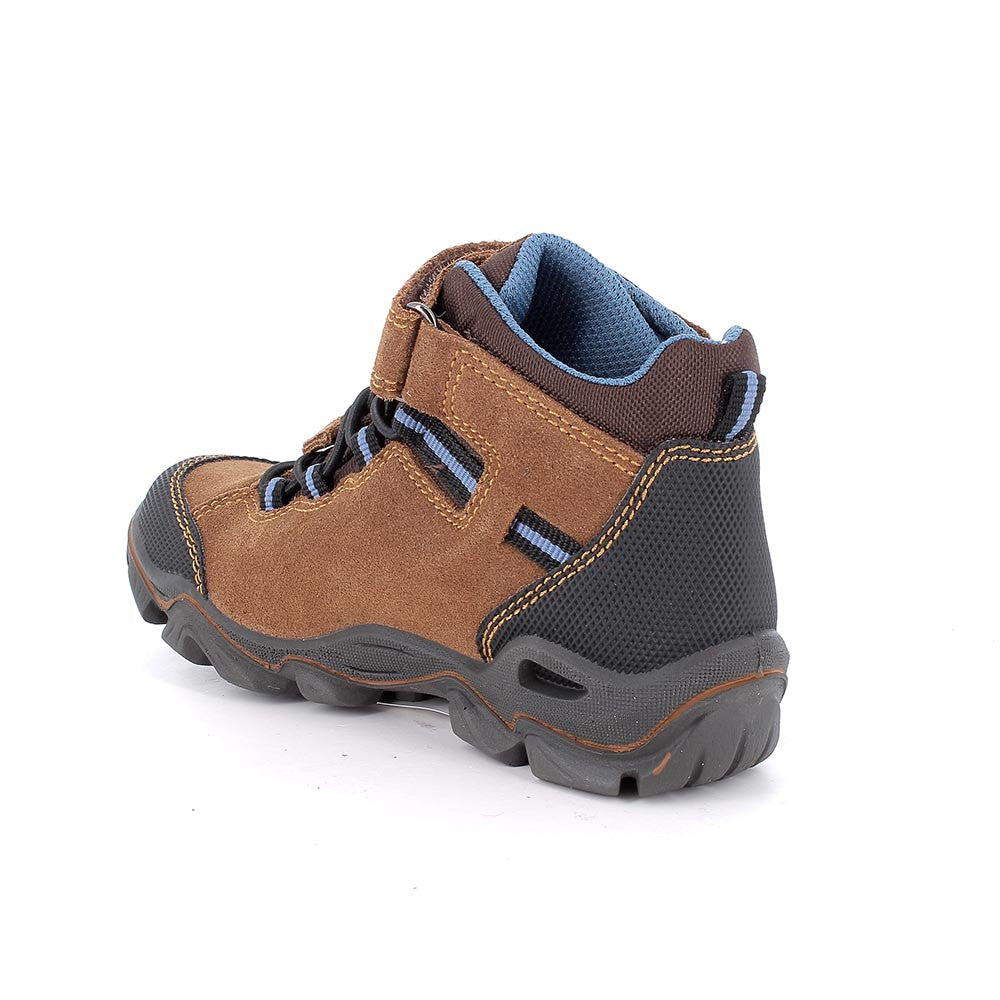 Primigi pantofi baieti cu siret elastic GORE-TEX 26-30 Scam Gomm Cuoio/Nero