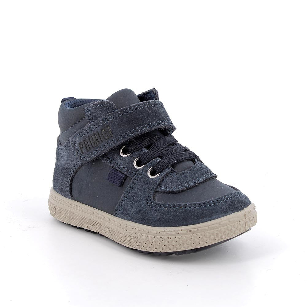 Primigi pantofi baieti cu siret si scai 25-29 Navy