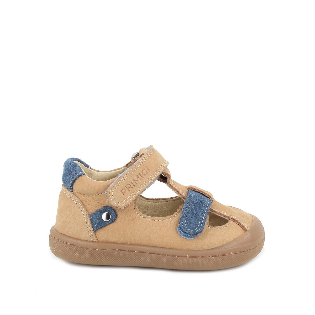 Primigi pantofi baieti decupati 18-24 Cognac-Blue
