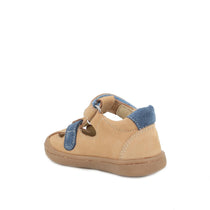 Primigi pantofi baieti decupati 18-24 Cognac-Blue
