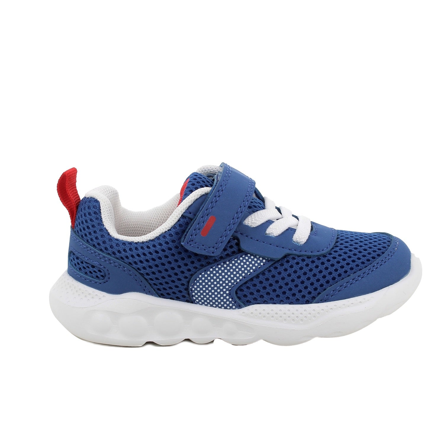 Primigi pantofi baieti sport 20-35 T.Rete/Nappa Pu Blu e Bianco Imagine secundară a produsului