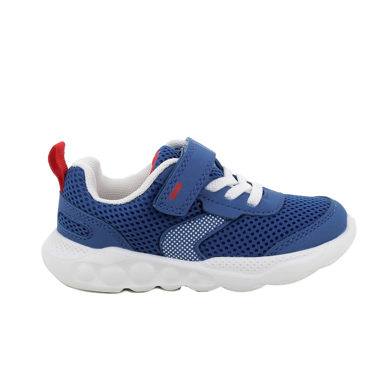 Primigi pantofi baieti sport 20-35 T.Rete/Nappa Pu Blu e Bianco