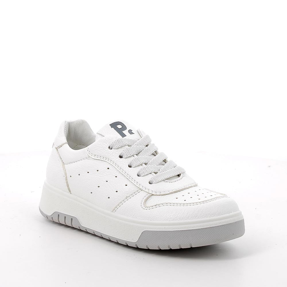 Primigi pantofi baieti sport cu fermoar 31-35 Nappa Bottal Blanco