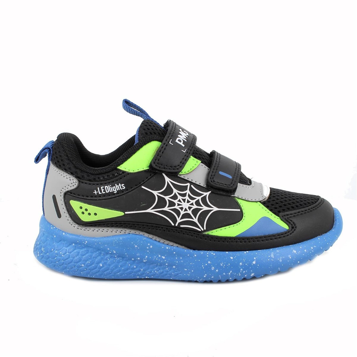 Primigi pantofi baieti sport cu LED 24-29 Black-Light Grey