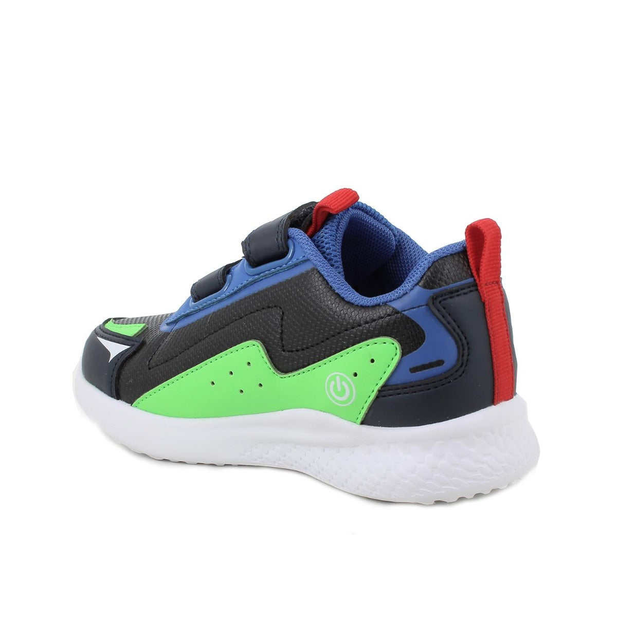 Primigi pantofi baieti sport cu LED 24-29 Nappa Pu Navy-Royal