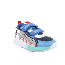 Primigi pantofi baieti sport cu LED 27-32 Navy-Grey-Sky Blue