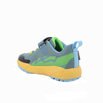Primigi pantofi baieti sport Gore-Tex 24-36 Tess.Rete Petrolio-Verde
