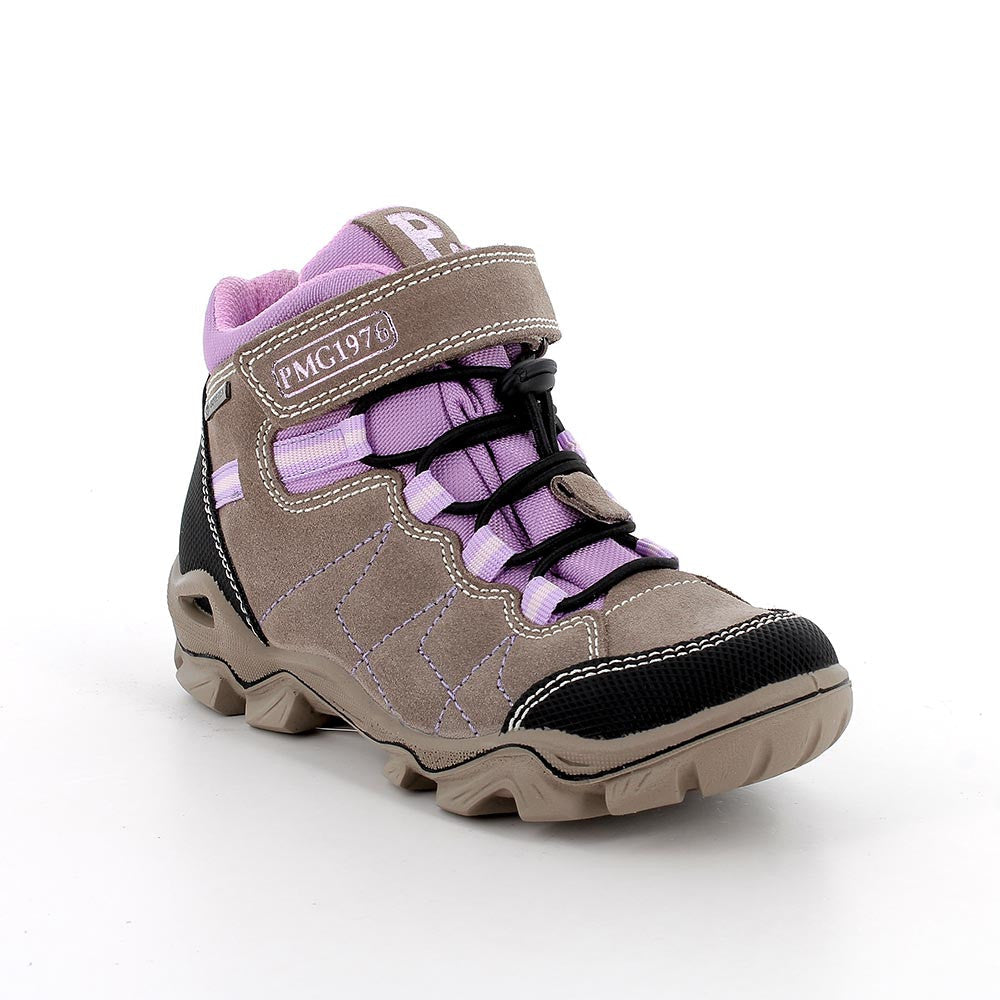 Primigi pantofi fete cu siret elastic GORE-TEX 26-30 Scam Gomm Marmot/Nero Imagine principală a produsului