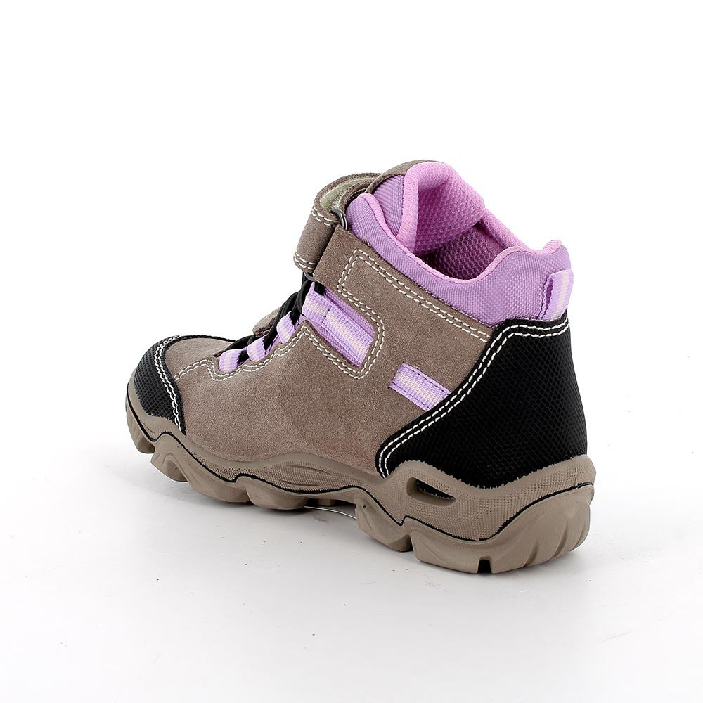 Primigi pantofi fete cu siret elastic GORE-TEX 26-30 Scam Gomm Marmot/Nero