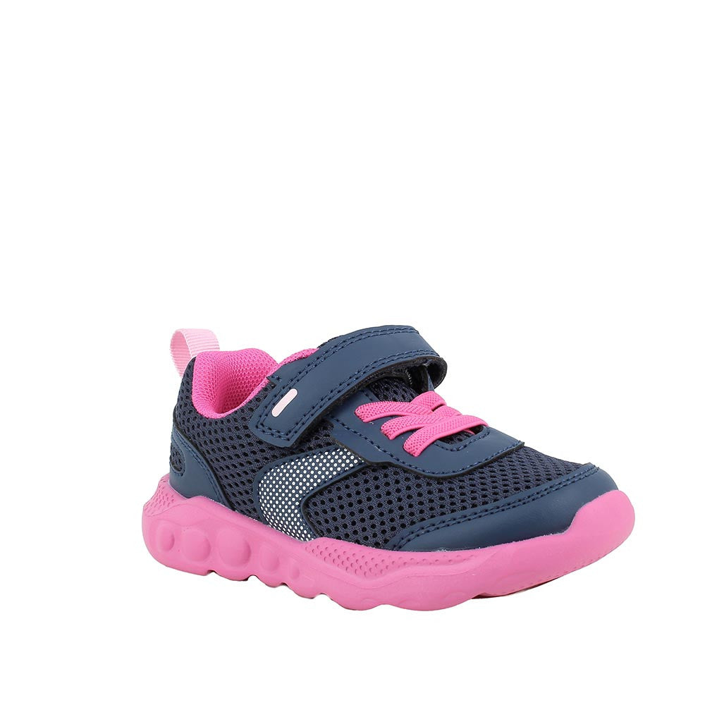 Primigi pantofi fete sport 20-35 T.Rete/Nappa Pu Blu e Rosa