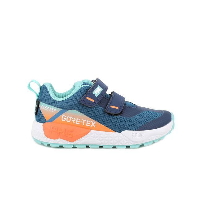 Primigi pantofi baieti sport Gore-Tex 24-36 Tess.Rete Petrolo/Aranc. Imagine secundară a produsului