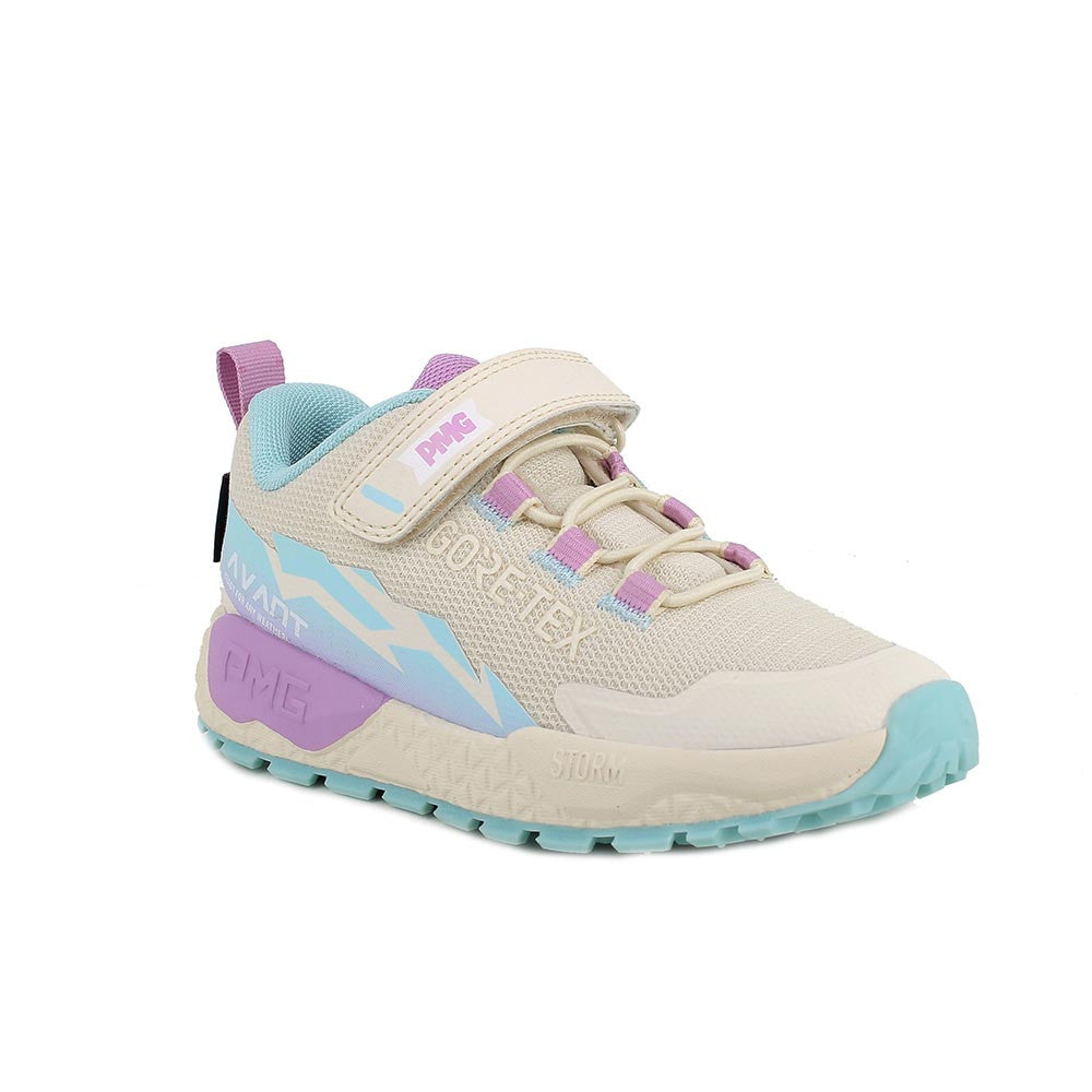 Primigi pantofi fete sport Gore-Tex 24-36 Tess.Rete Beige/Chi-Cielo