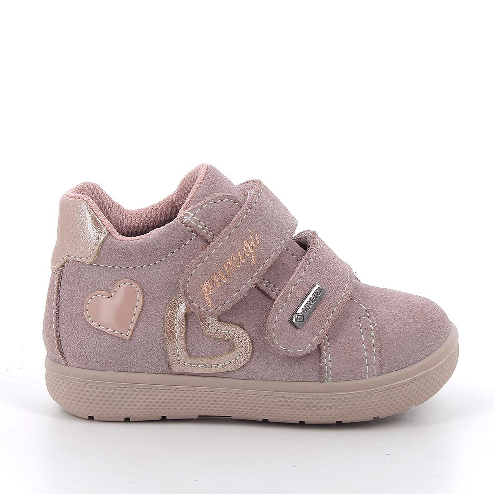 Primigi pantofi fetite GORE-TEX 25-29 Scamosciati Phard Rosa cu inimioare Imagine secundară a produsului