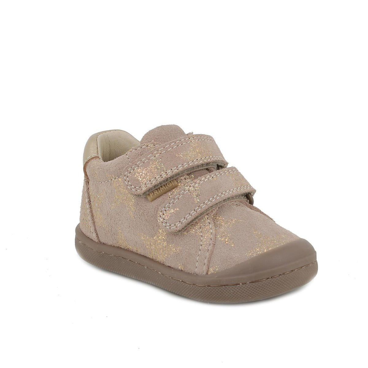 Primigi pantofi fetite Slim Fit 18-24 Scamosc Stelle Beige Imagine principală a produsului