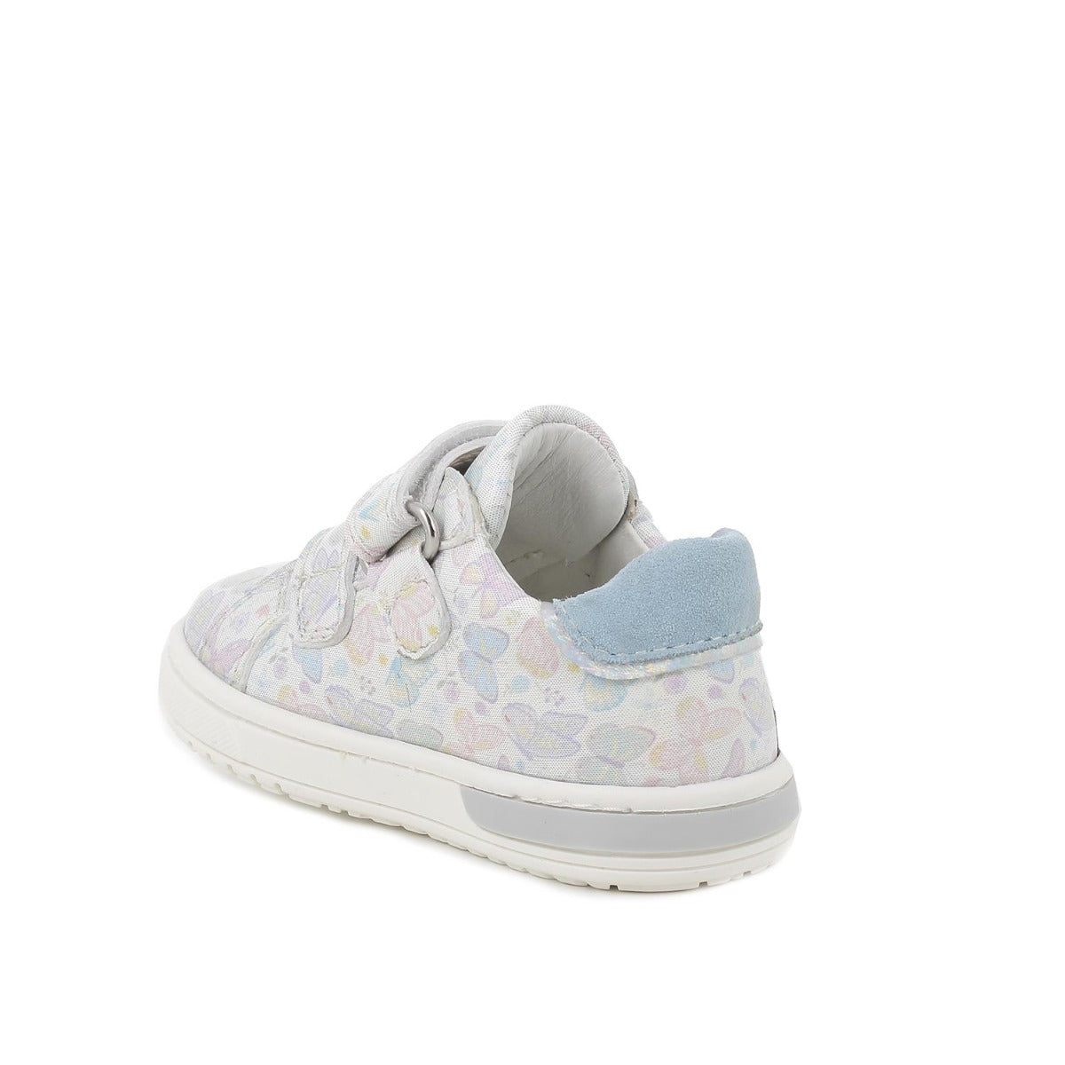 Primigi pantofi fetite Slim Fit 18-24 White Iridescent cu fluturasi