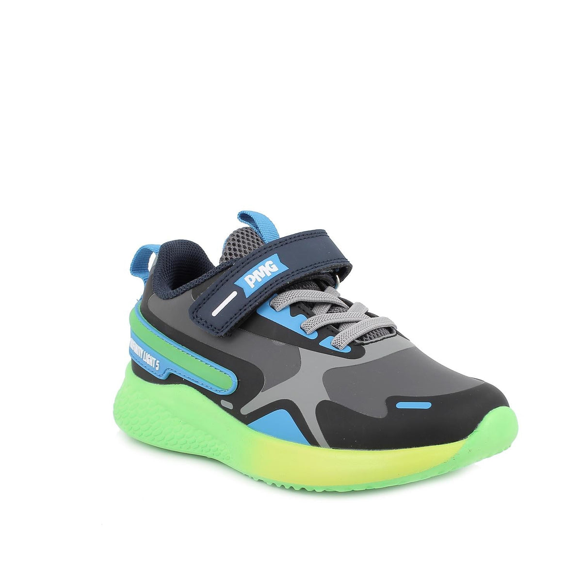 Primigi pantofi baieti sport cu LED 31-36 Grigio-nero Imagine principală a produsului