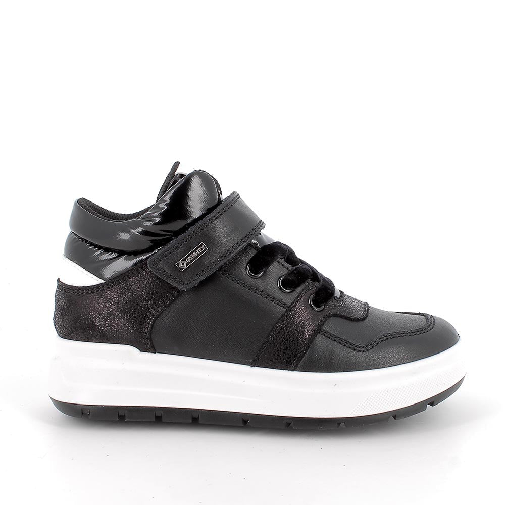 Primigi pantofi sport fete cu siret GORE-TEX 31-35 Nappa Nero