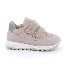 Primigi pantofi unisex Primii pasi  din piele 20-25 Nabuc Soft Pietra