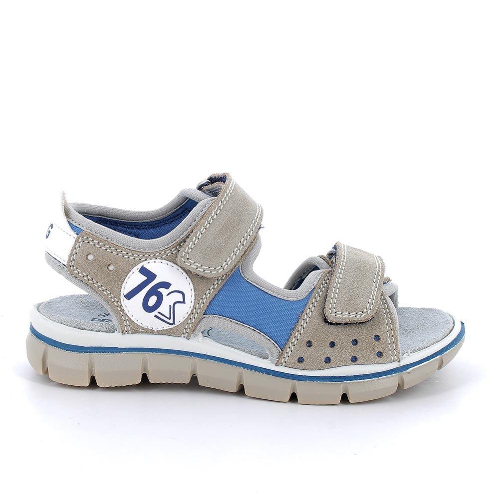 Primigi sandale baieti 36-37 Beige-Light Blue