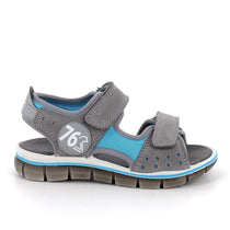 Primigi sandale baieti 36-37 Grey-Tourqoise cu 76