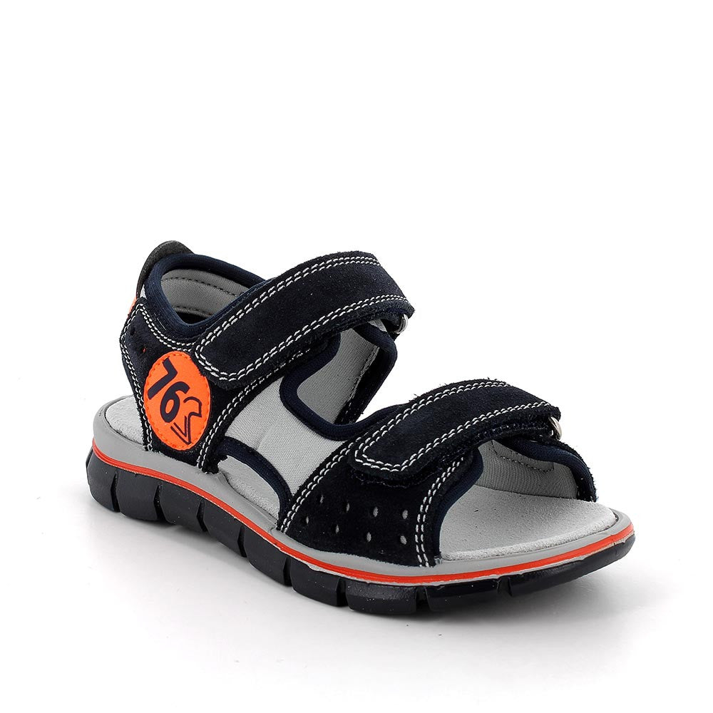 Primigi sandale baieti 36-37 Navy-Light Grey cu 76