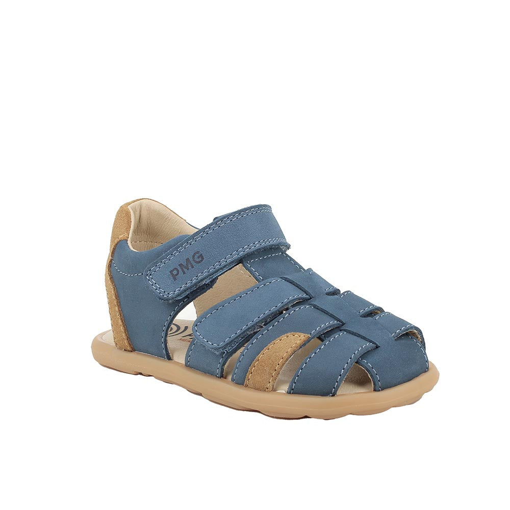 Primigi sandale baieti piele Primii Pasi Barefoot 26-33 Morbido Jeans