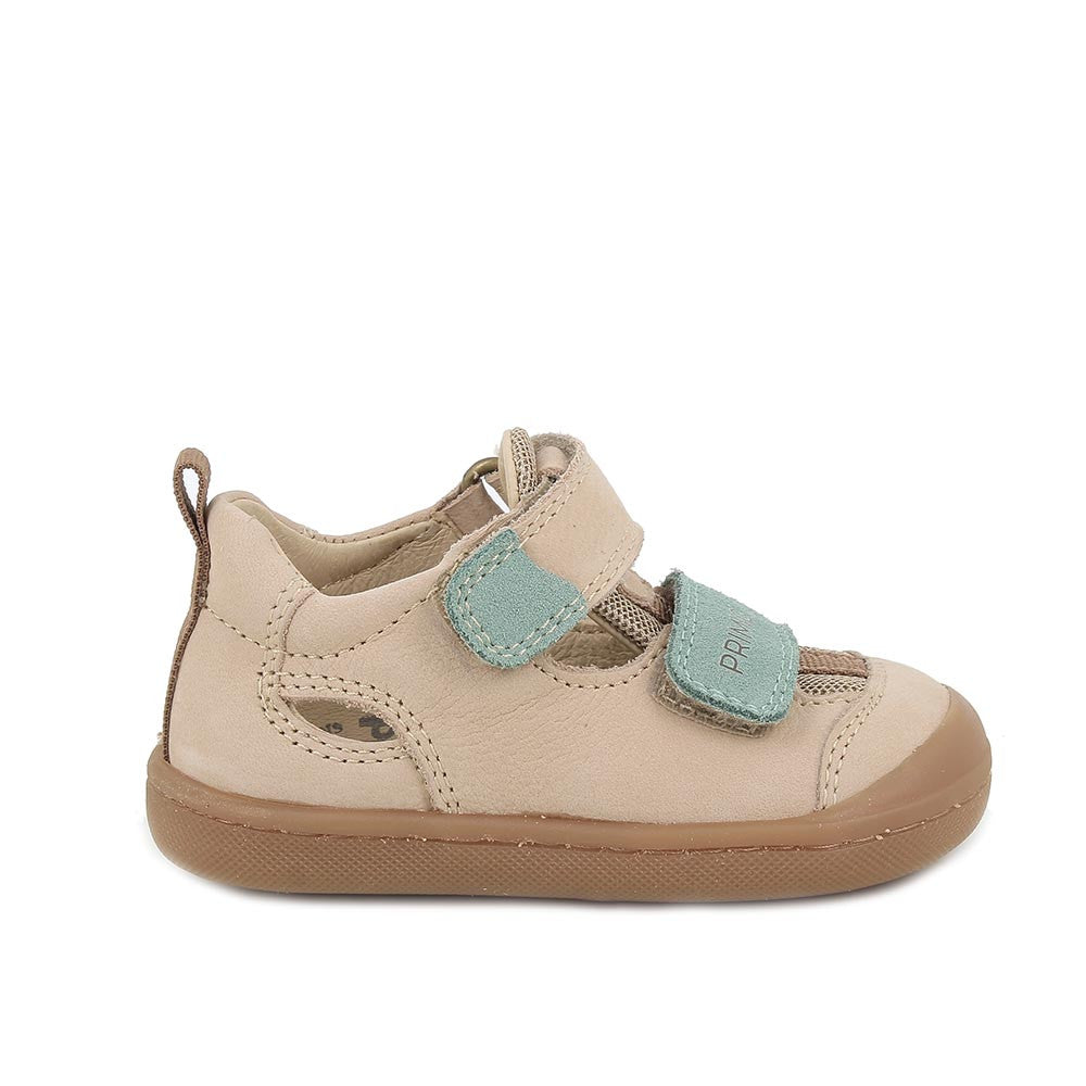Primigi sandale baieti piele Primii Pasi Barefoot 18-25 Beige e menta Imagine secundară a produsului