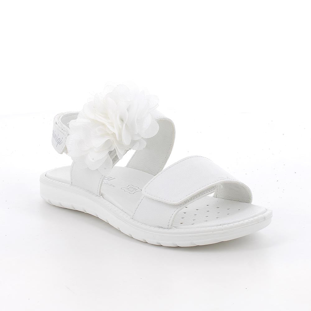 Primigi sandale fete 25-35 Bianco cu flori tul