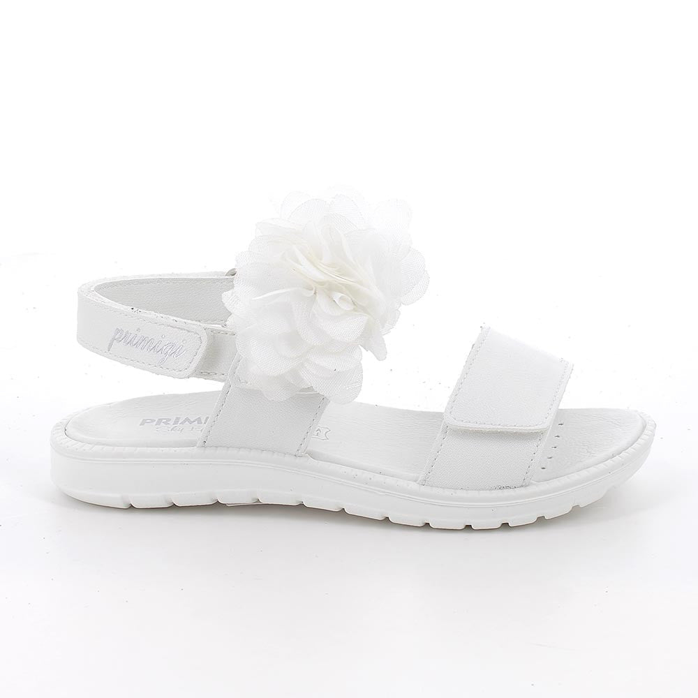 Primigi sandale fete 25-35 Bianco cu flori tul Imagine secundară a produsului