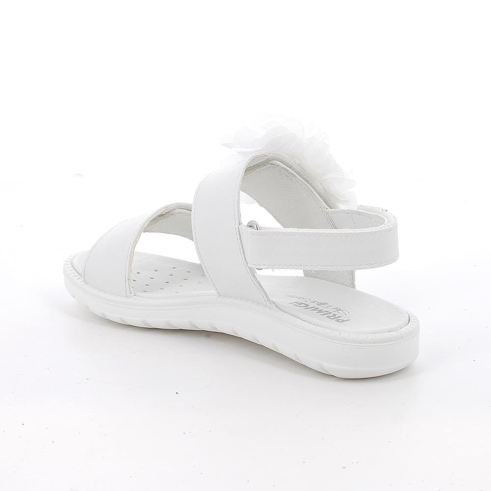 Primigi sandale fete 25-35 Bianco cu flori tul