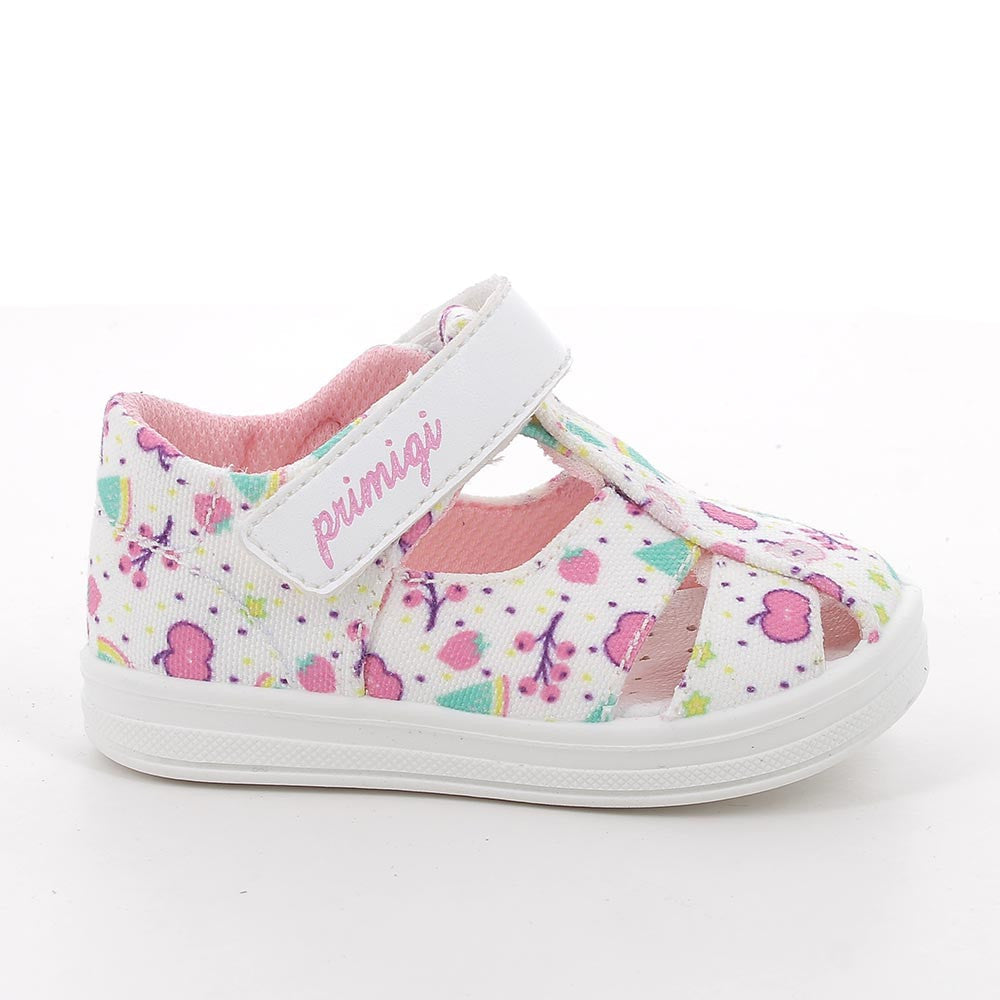 Primigi sandale fete panza 18-29 Bianco e fuxia Imagine secundară a produsului