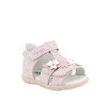 Primigi sandale fete piele Primii Pasi 18-25 Rosa cu floricele