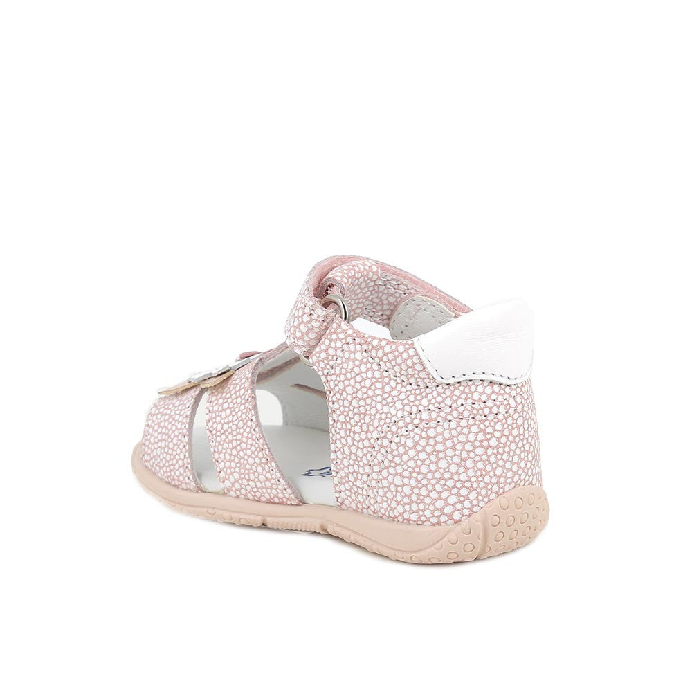 Primigi sandale fete piele Primii Pasi 18-25 Rosa cu floricele