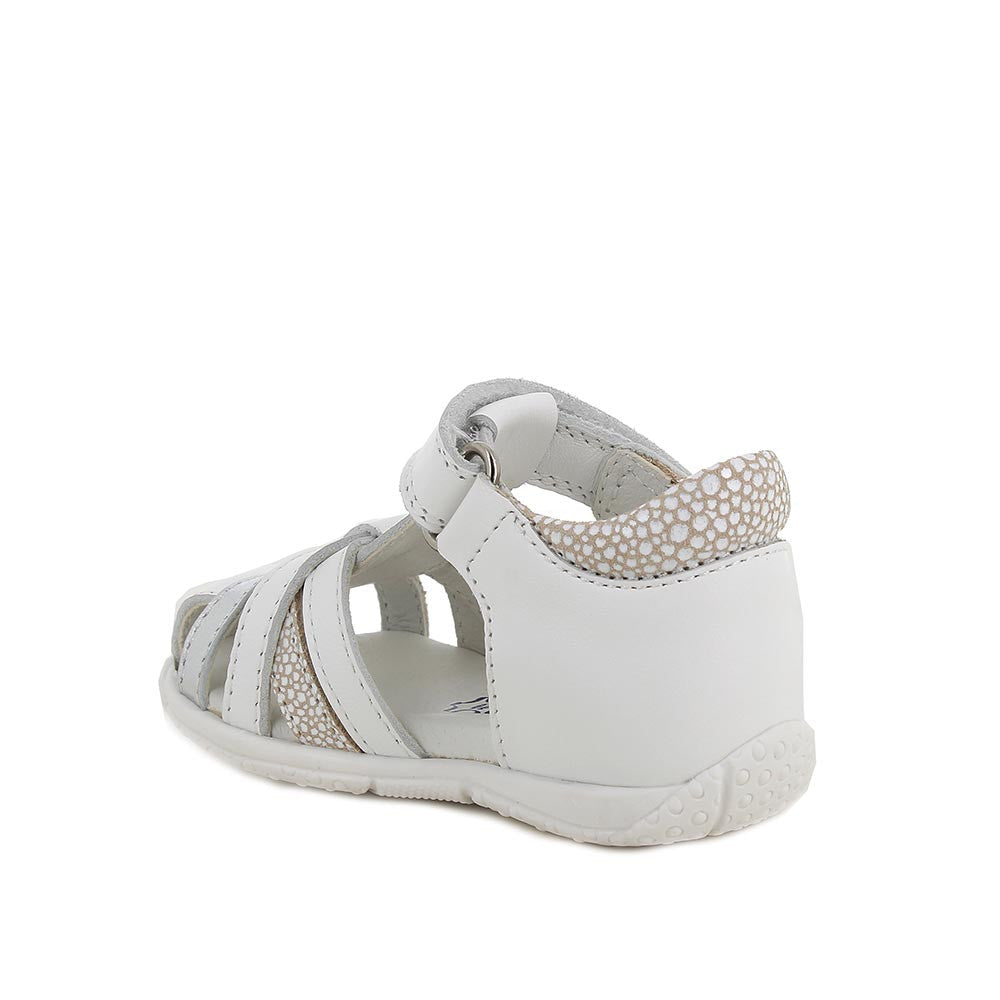 Primigi sandale fete piele Primii Pasi 18-25 Soft Bianco