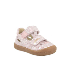 Primigi sandale fete piele Primii Pasi Barefoot 18-25 Rosa e Bianco