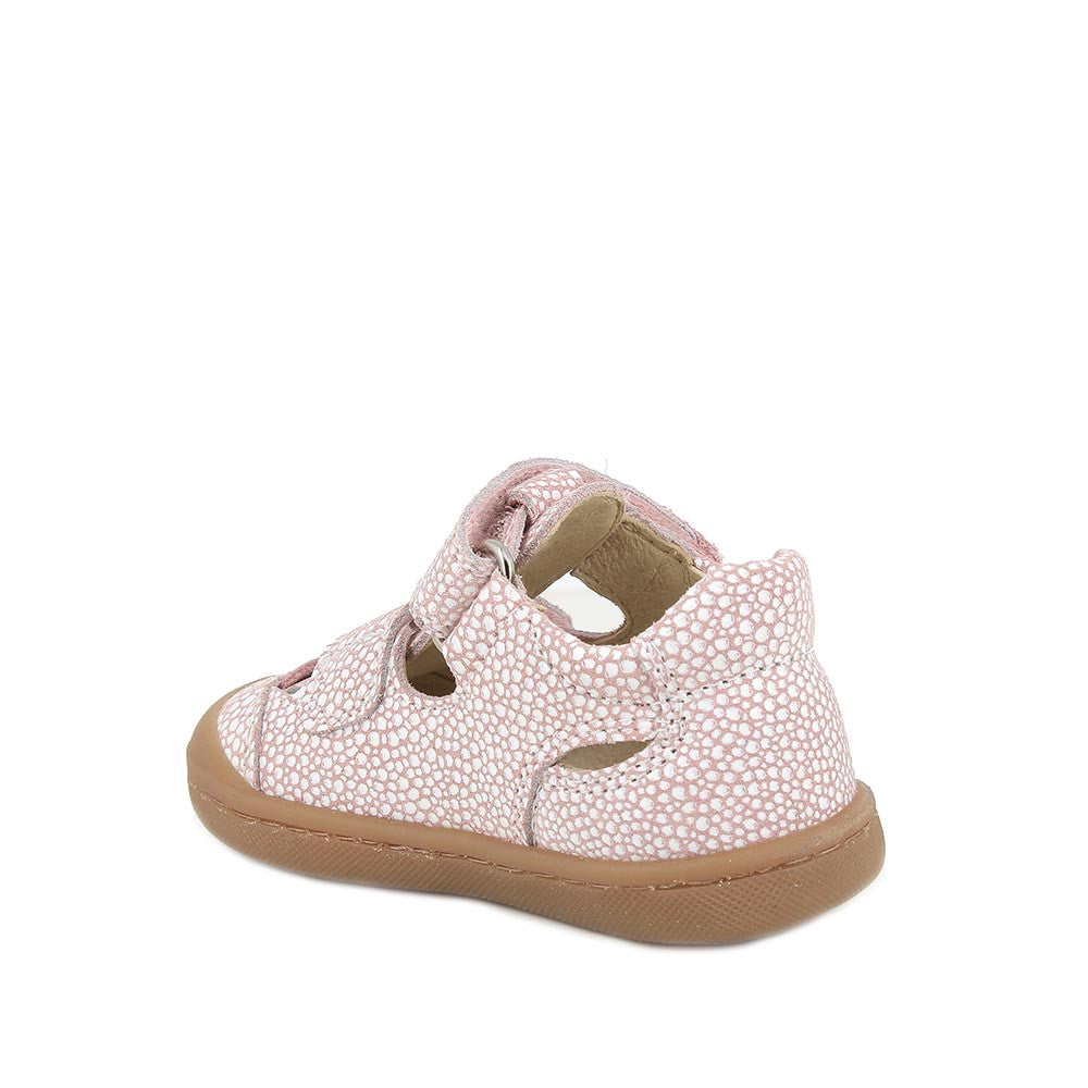 Primigi sandale fete piele Primii Pasi Barefoot 18-25 Rosa e Bianco