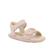 Primigi sandale fete piele Primii Pasi Barefoot 24-33 Morbido Skin cu inimioara