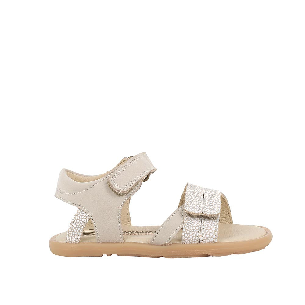 Primigi sandale fete piele Primii Pasi Barefoot 24-33 Panna Sand
