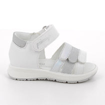 Primigi sandale fete Primii Pasi 20-29 Lux Bianco e argento