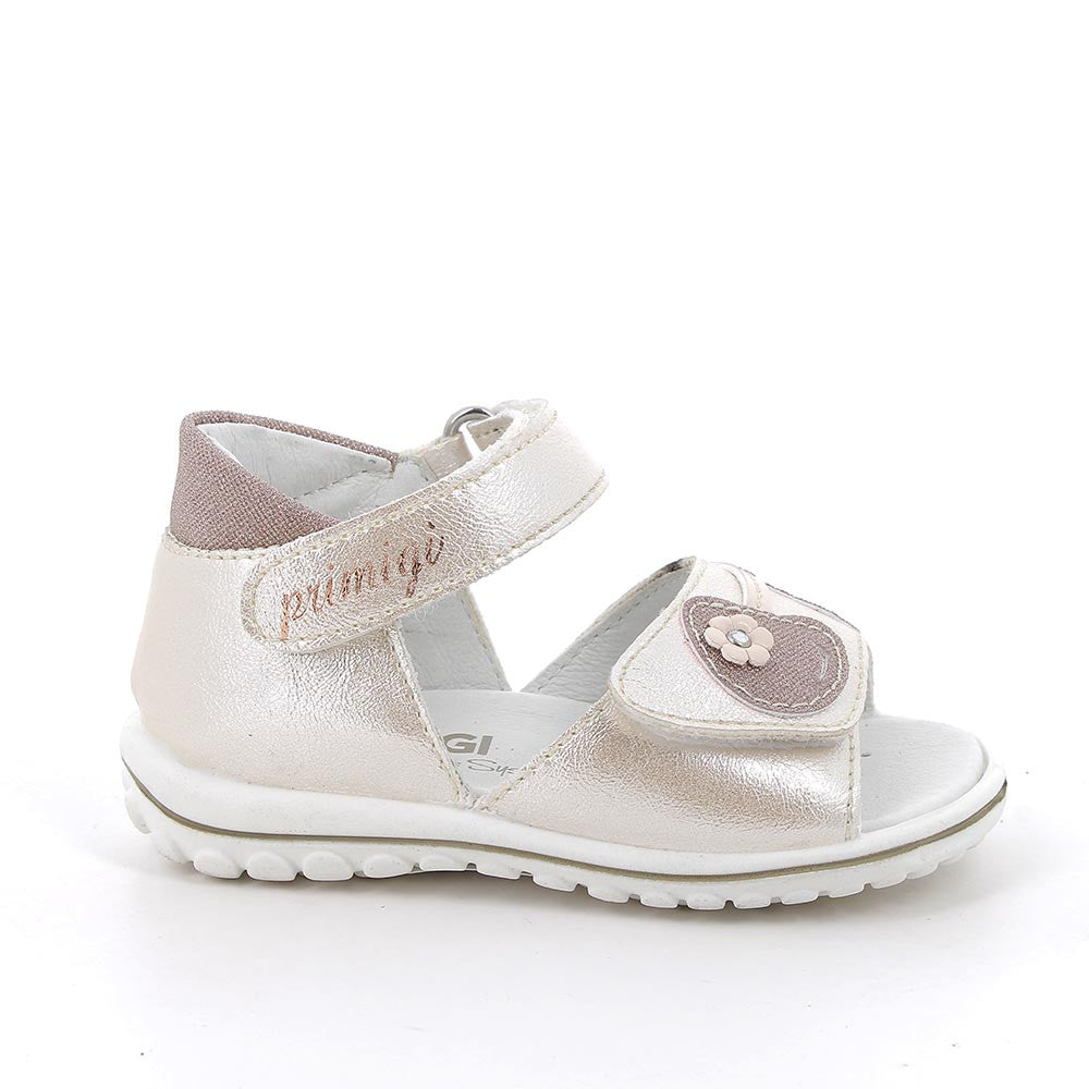Primigi sandale fetite 19-24 Pearled Cream cu cirese