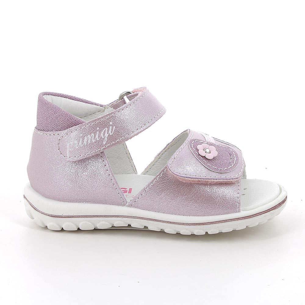 Primigi sandale fetite 19-24 Pearled Light Pink cu cirese