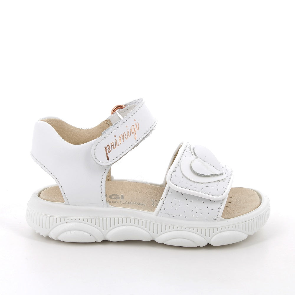Primigi sandale fetite 25-29 White cu inimioara Imagine secundară a produsului