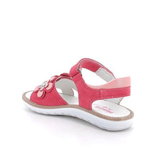 Primigi sandale fetite 31-35 Dark Red cu flori