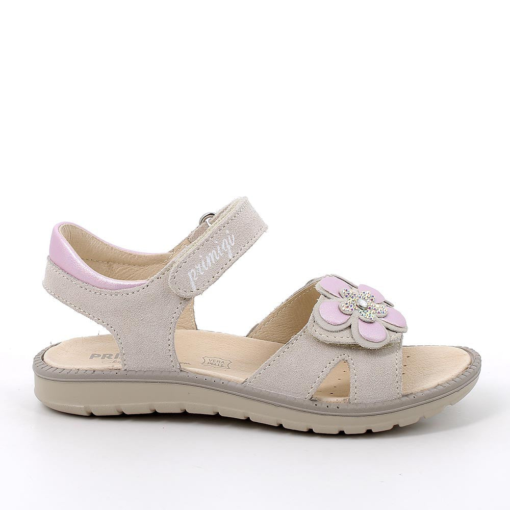 Primigi sandale fetite 31-35 Juta cu floricele Imagine secundară a produsului